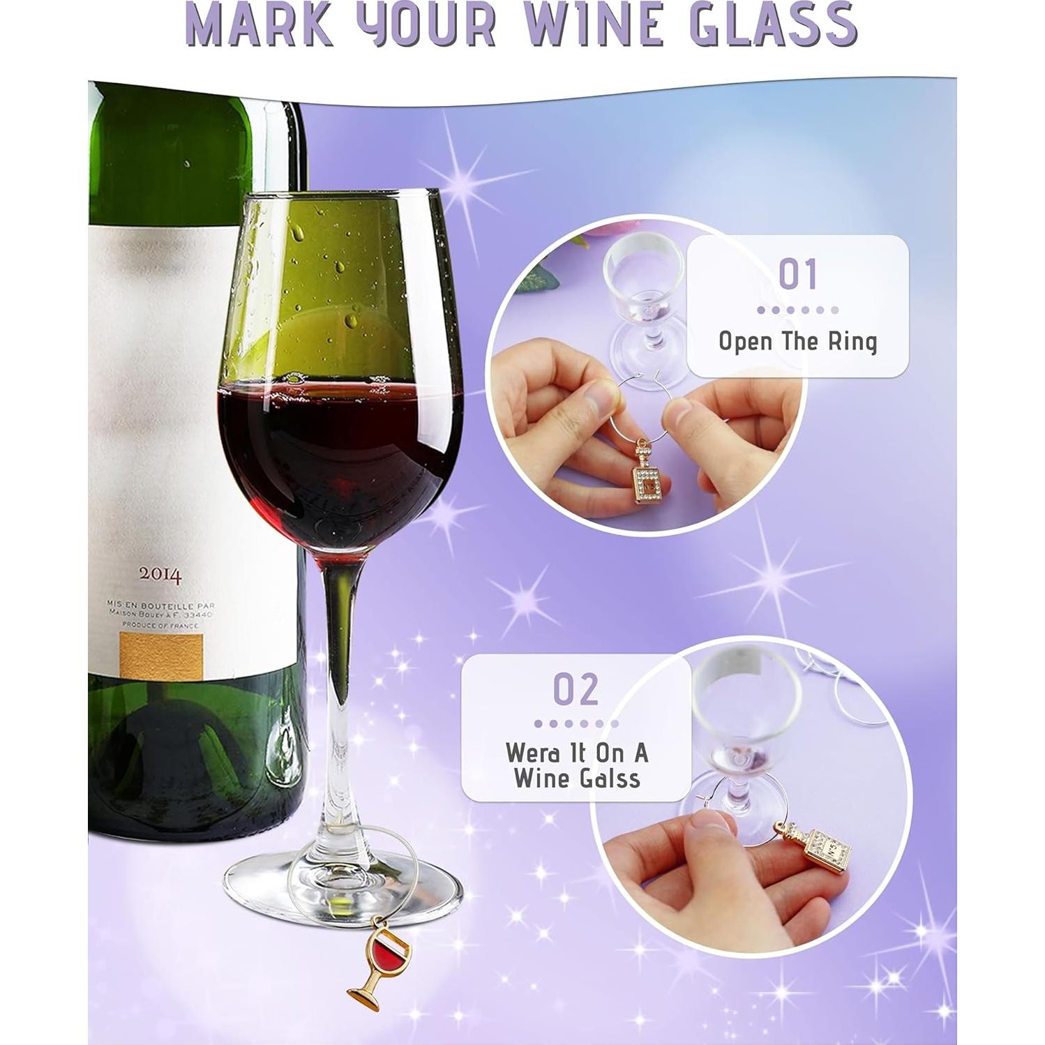 JIALEEY 100 Anillos de Encanto Plateados 25mm para Joyería