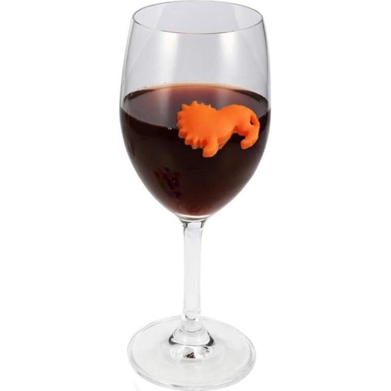 Marcadores de Vaso de Vino Toyvian 24pcs Silicona Animales