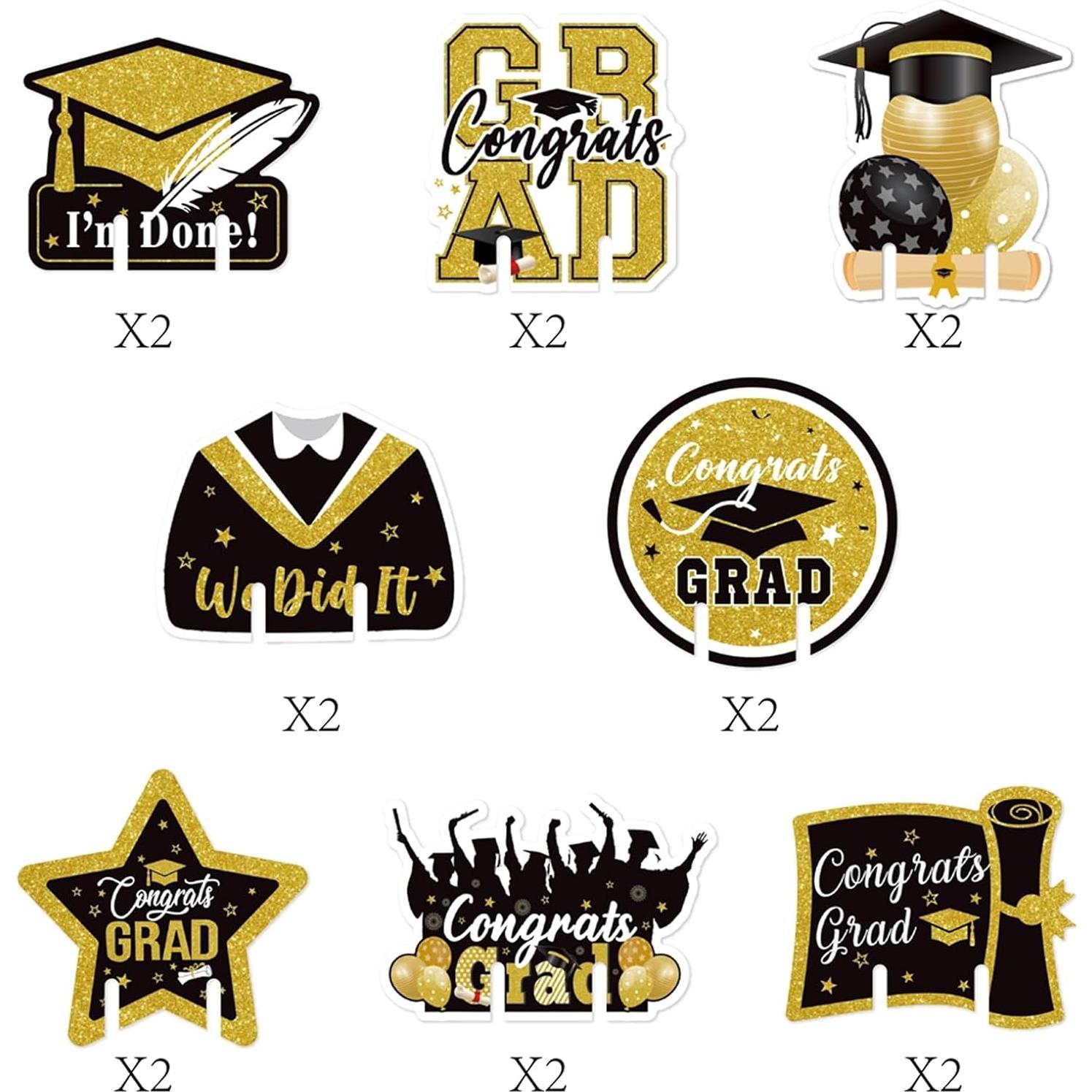 Charms Identificadores de Copas de Vino Graduación 50pcs