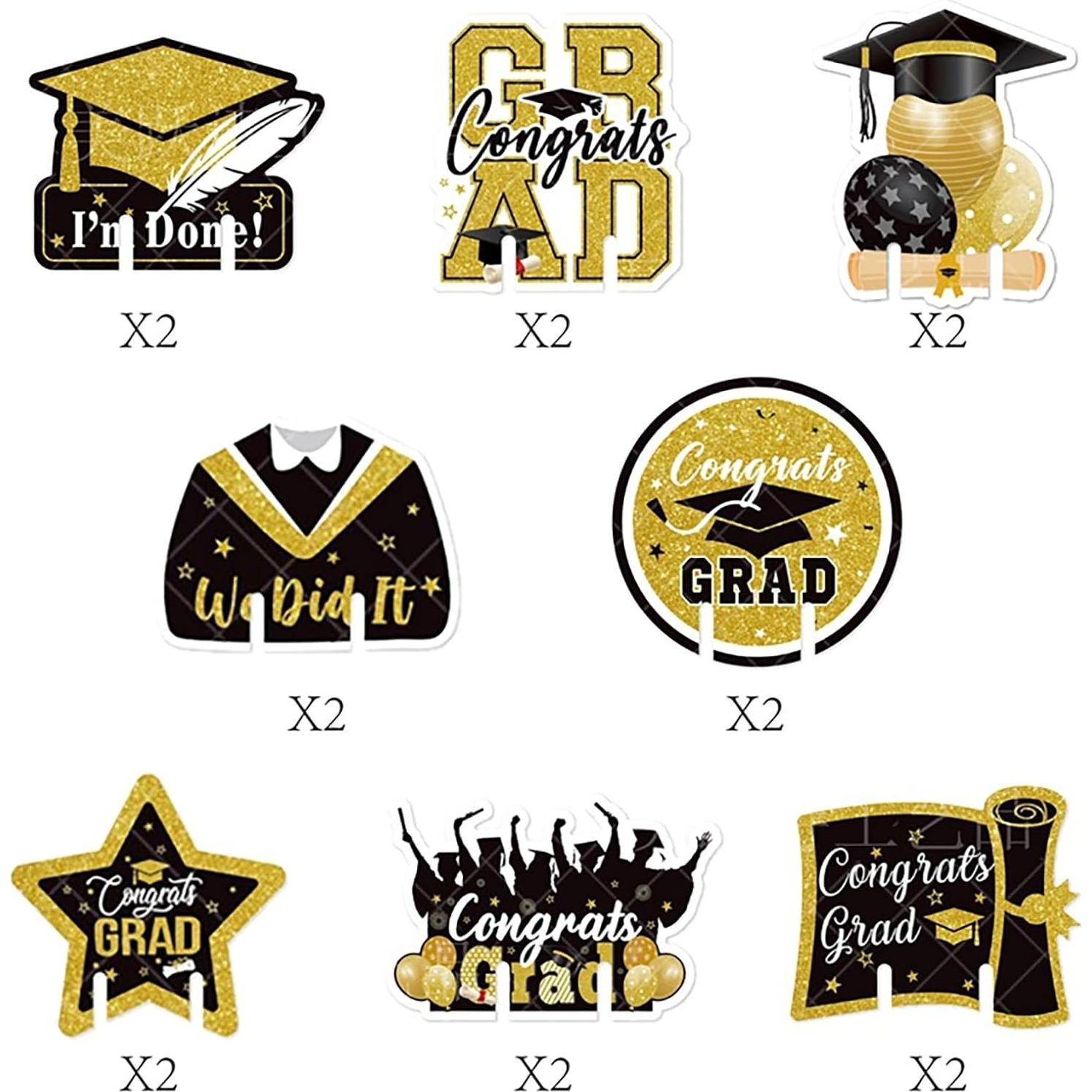 Charms Identificadores de Copas de Vino Graduación 50pcs