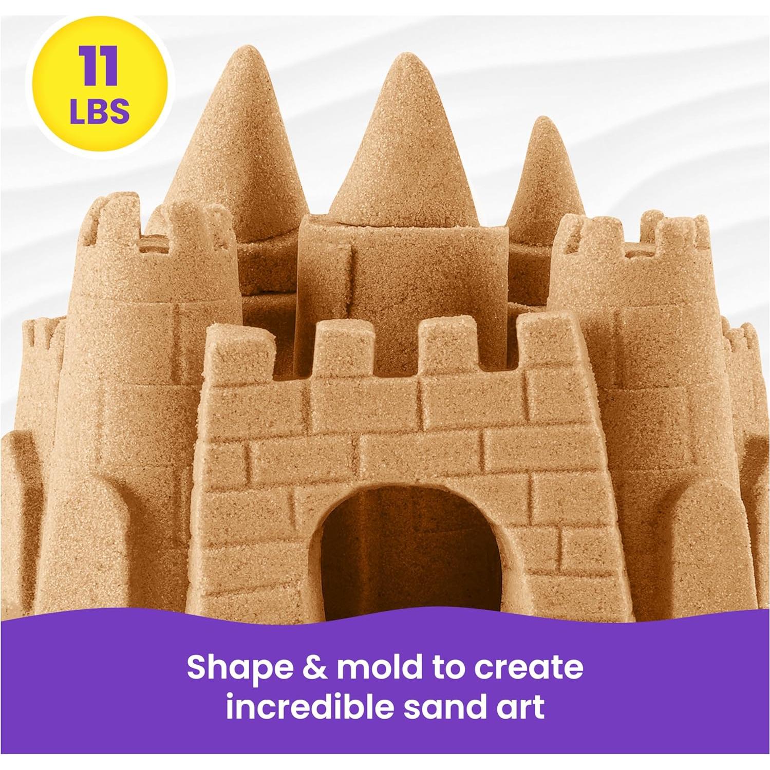 Arena Cinética Spin Master 5kg Natural Marrón Juguete