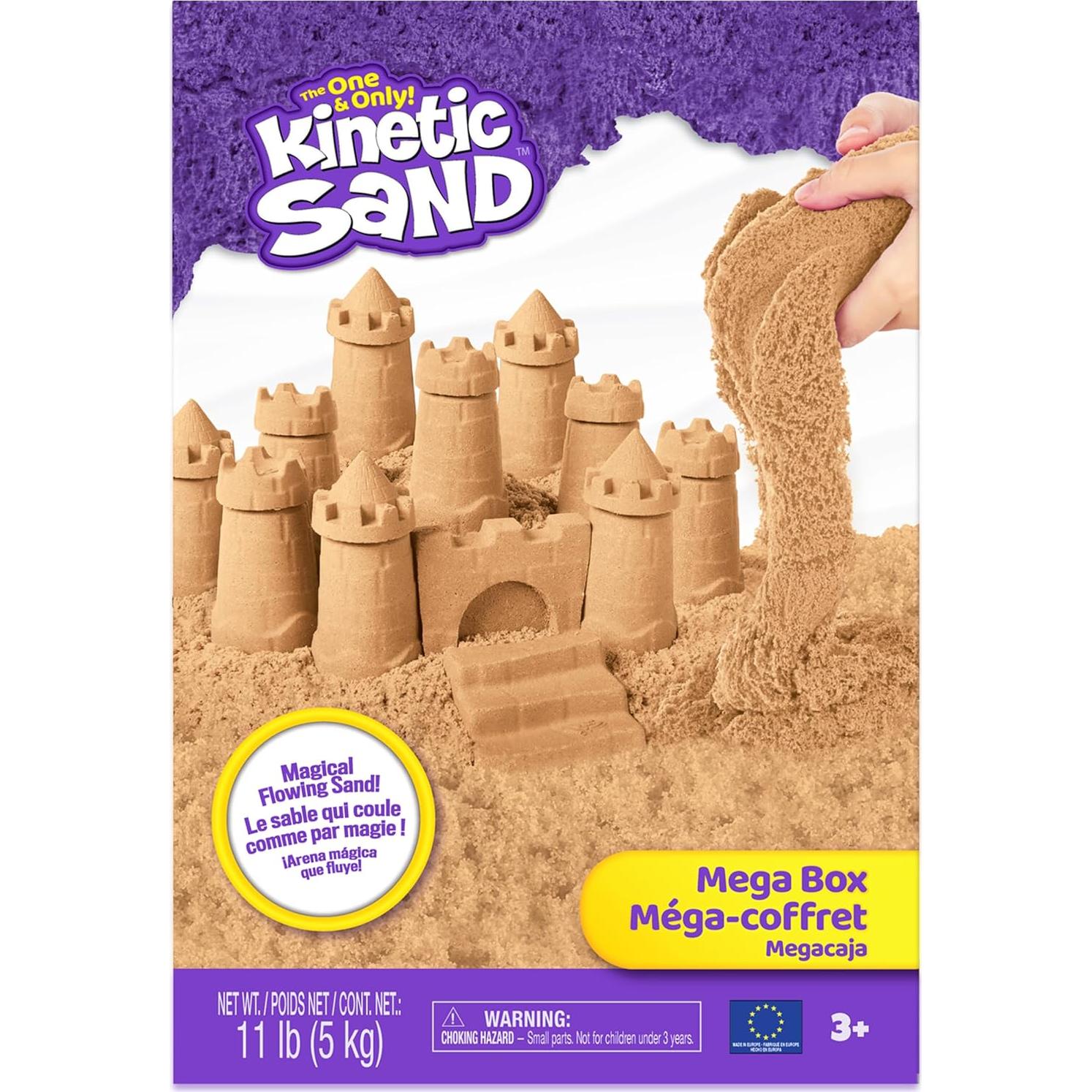 Arena Cinética Spin Master 5kg Natural Marrón Juguete