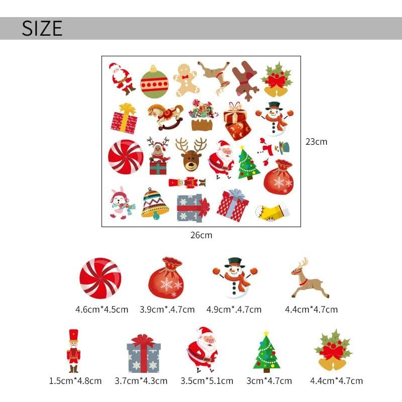 Marcadores de Copas de Vino Navidad Furimuk 48 Piezas