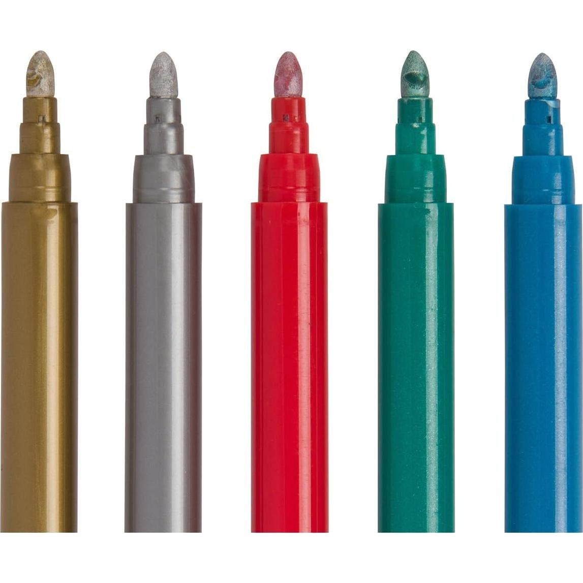 Marcadores de Copas de Vino Alchemy Bar Goods - 5 Colores Metálicos