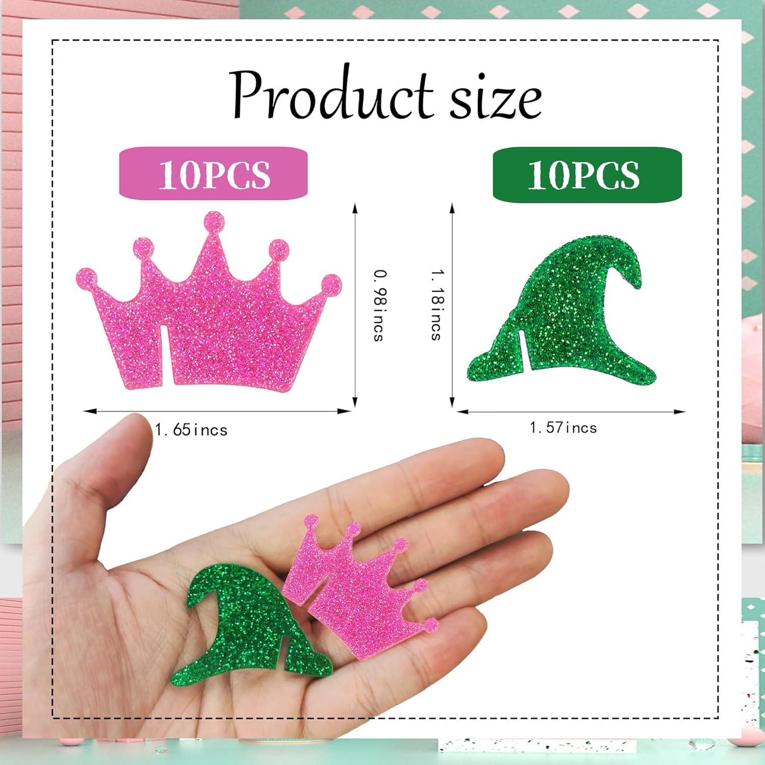 Set de 20 Marcadores de Bebida CuddleJunk - Coronas y Sombreros