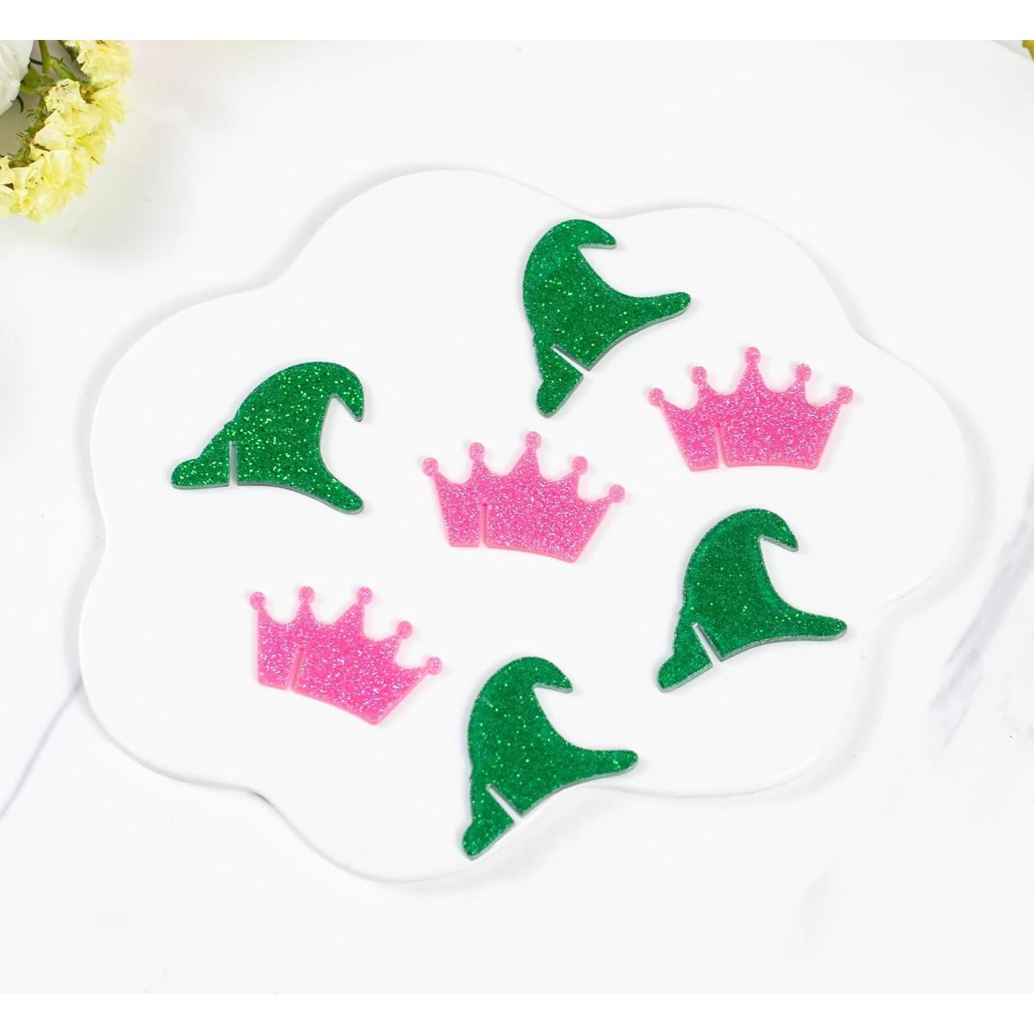 Set de 20 Marcadores de Bebida CuddleJunk - Coronas y Sombreros