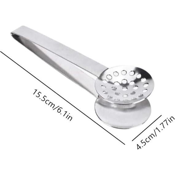 Exprimidor de Bolsas de Té UQUABESO Acero Inoxidable 2 Piezas