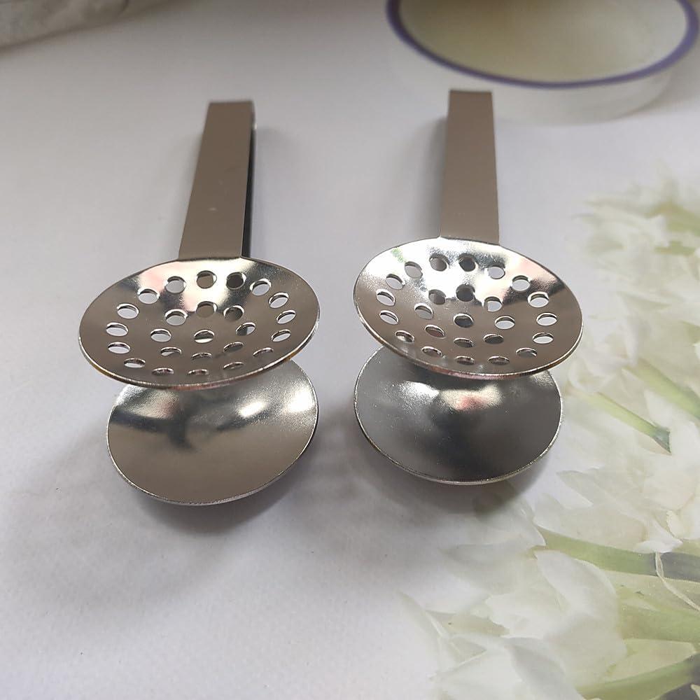 Exprimidor de Bolsas de Té UQUABESO Acero Inoxidable 2 Piezas