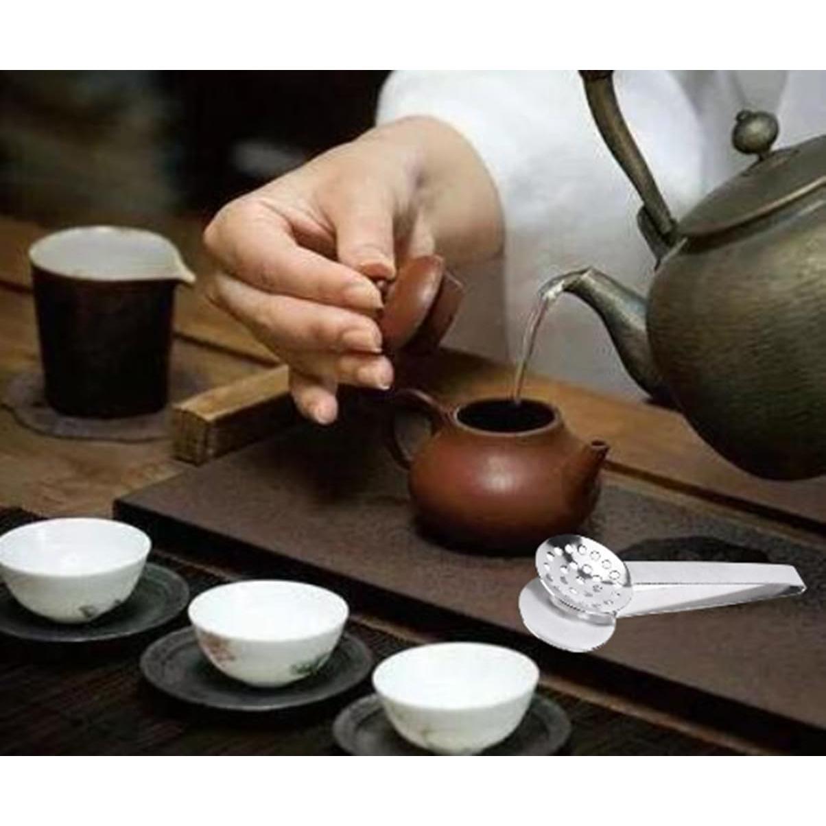 Exprimidor de Bolsas de Té UQUABESO Acero Inoxidable 2 Piezas