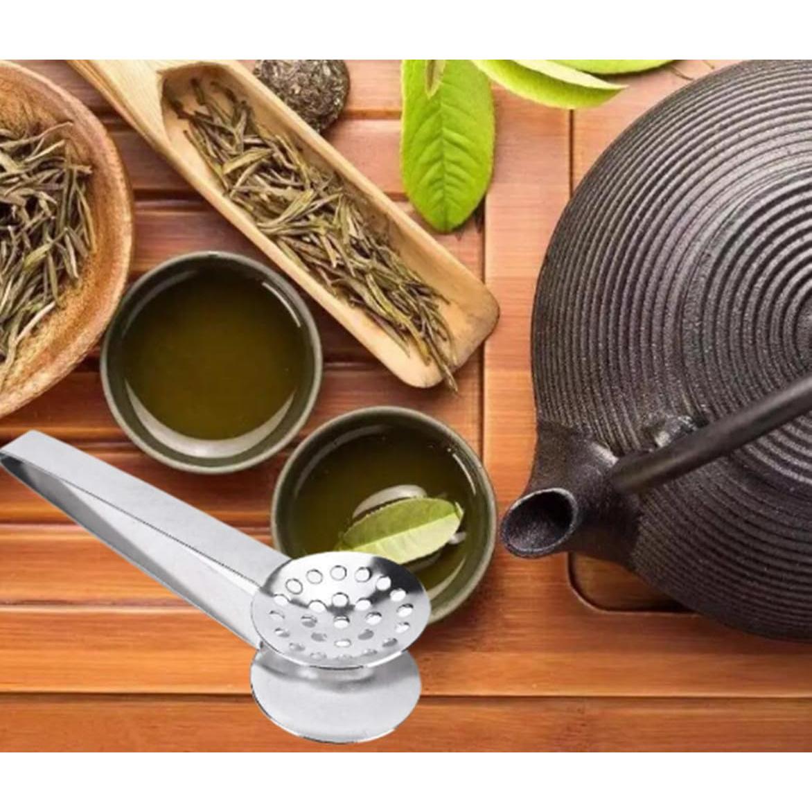 Exprimidor de Bolsas de Té UQUABESO Acero Inoxidable 2 Piezas