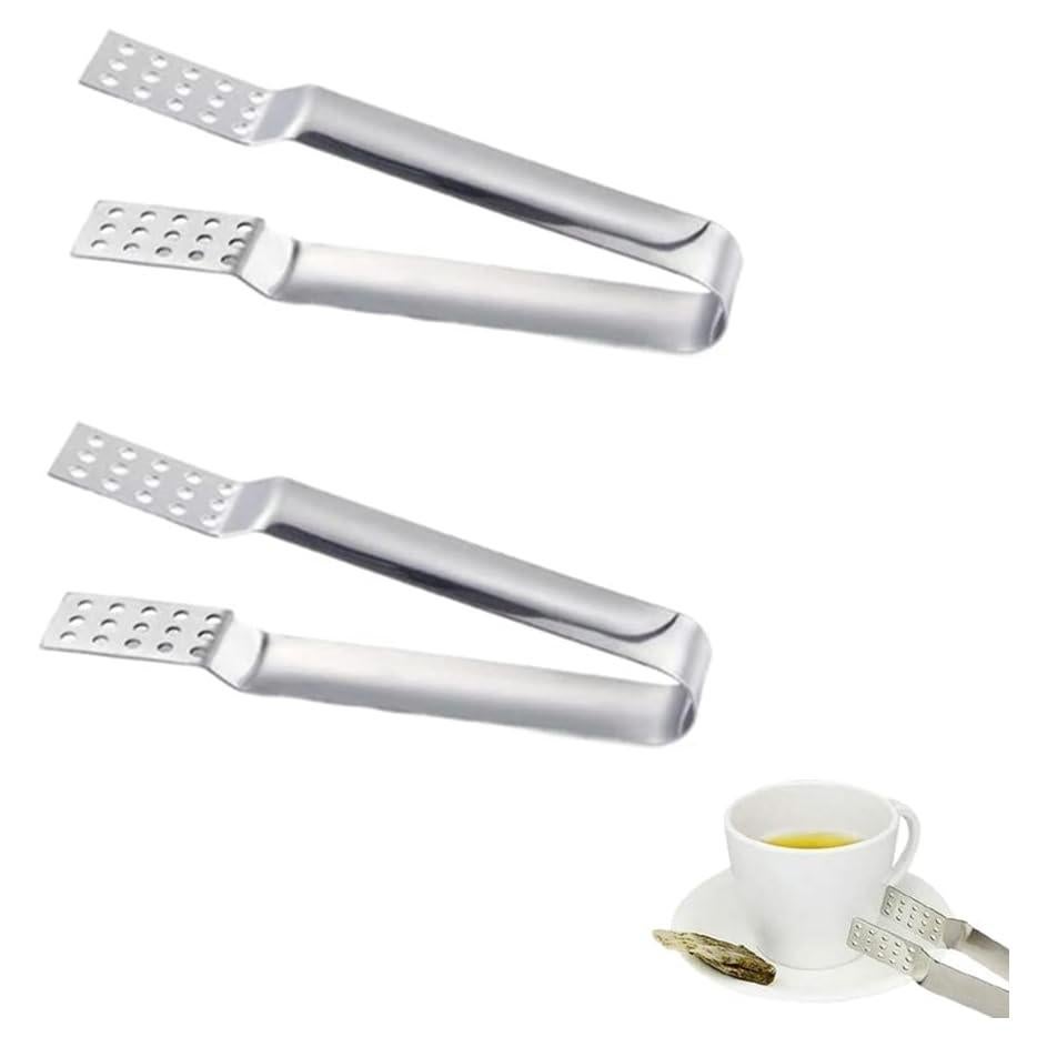 Paquete de 4 exprimidores de bolsa de té acero inoxidable Honkenda