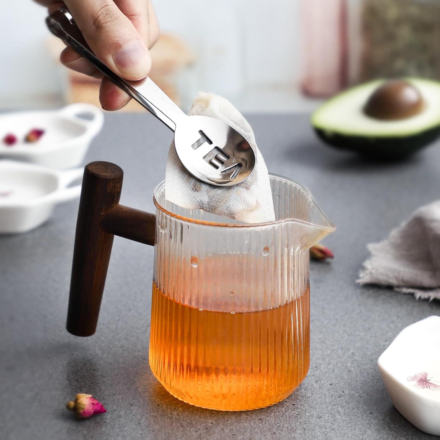 Juego de 6 posavasos de cerámica Sailench para té 12 cm