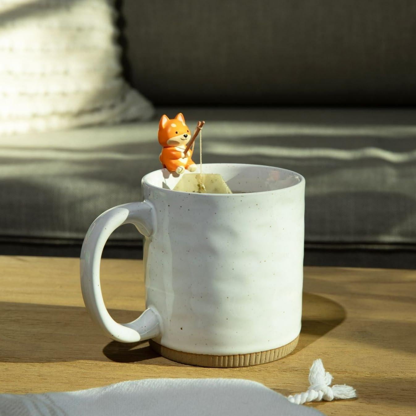 Soporte para Bolsa de Té Compañeros de Té Perro - Accesorio Divertido