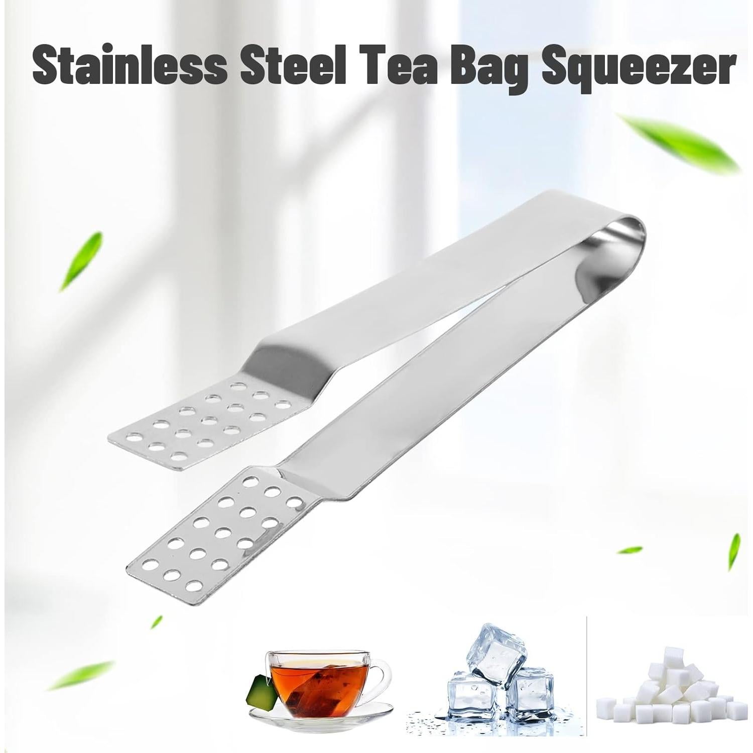 Prensador de Bolsas de Té Acero Inoxidable plplaaoo 13.5cm