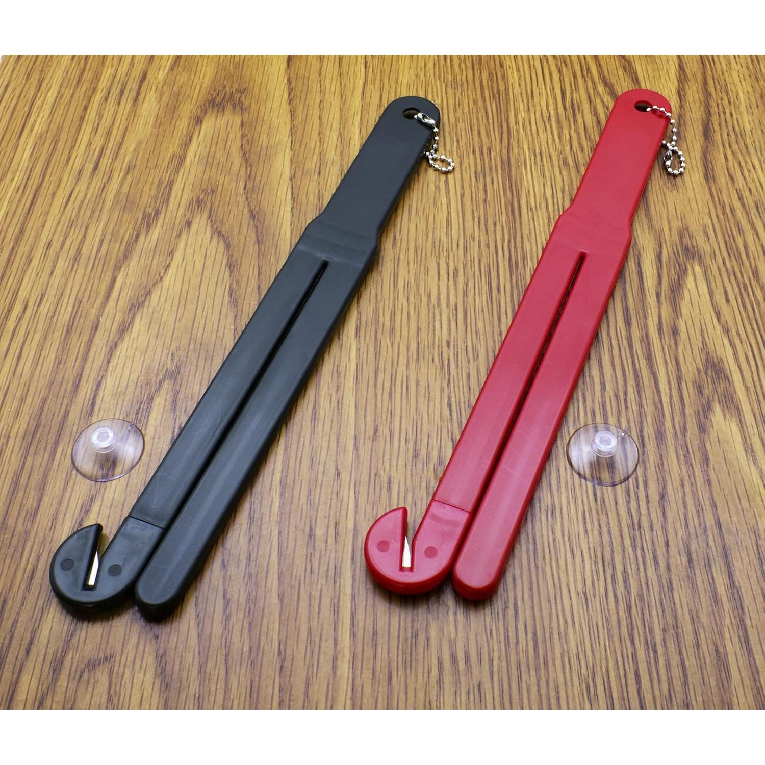 Cortador Abridor de Bolsas Simply Easy Solutions 2pk Negro Rojo