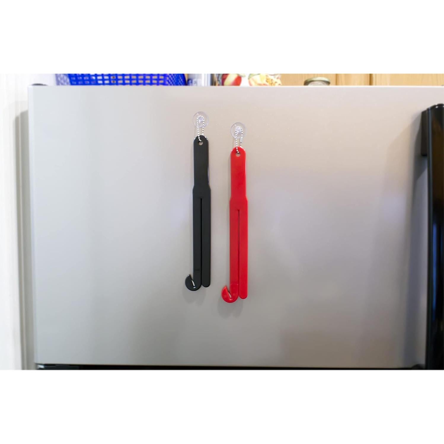 Cortador Abridor de Bolsas Simply Easy Solutions 2pk Negro Rojo