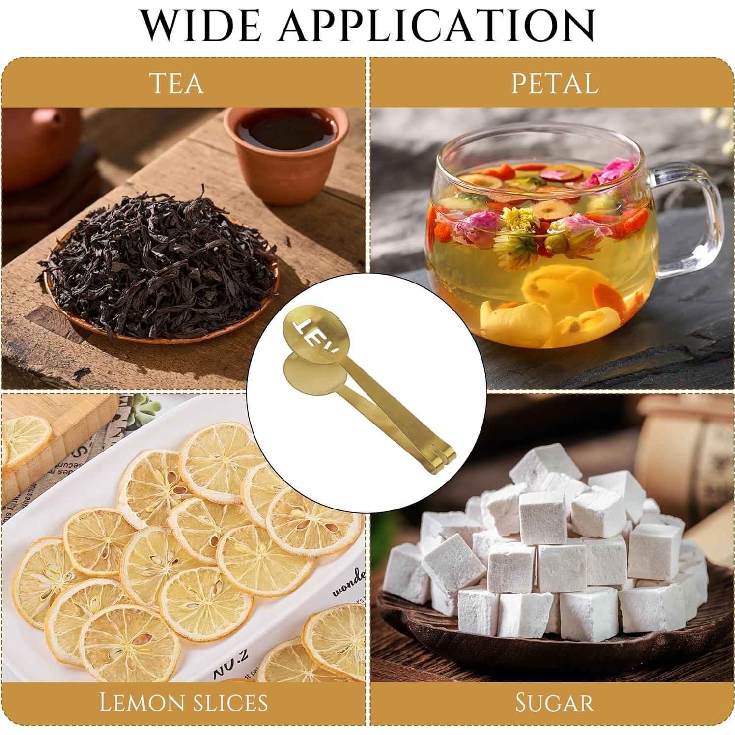 Exprimidor de Bolsitas de Té JANKOW Dorado - 2 Piezas Multiusos