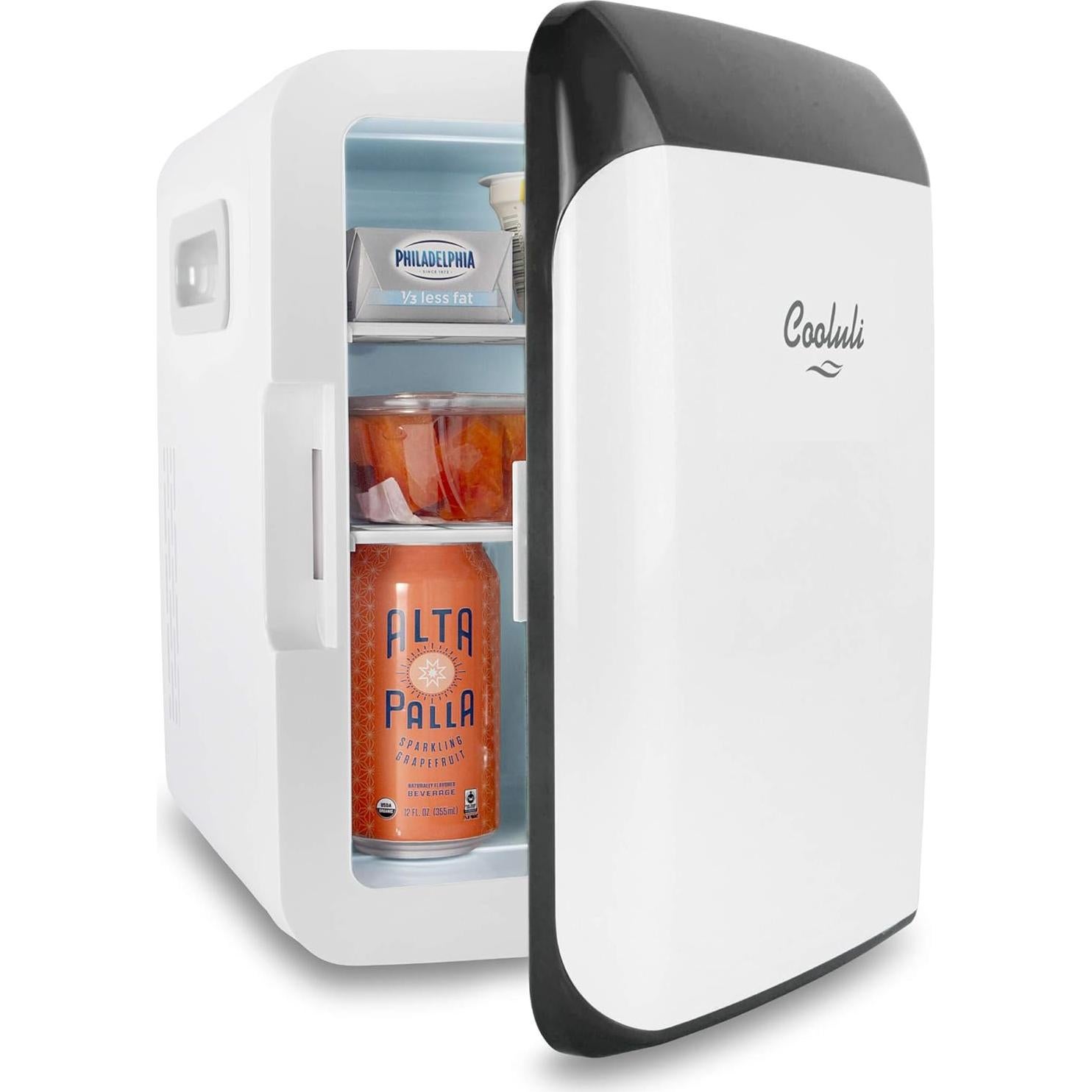 Cooluli Nevera Mini 10L Blanca - Enfriador y Calentador