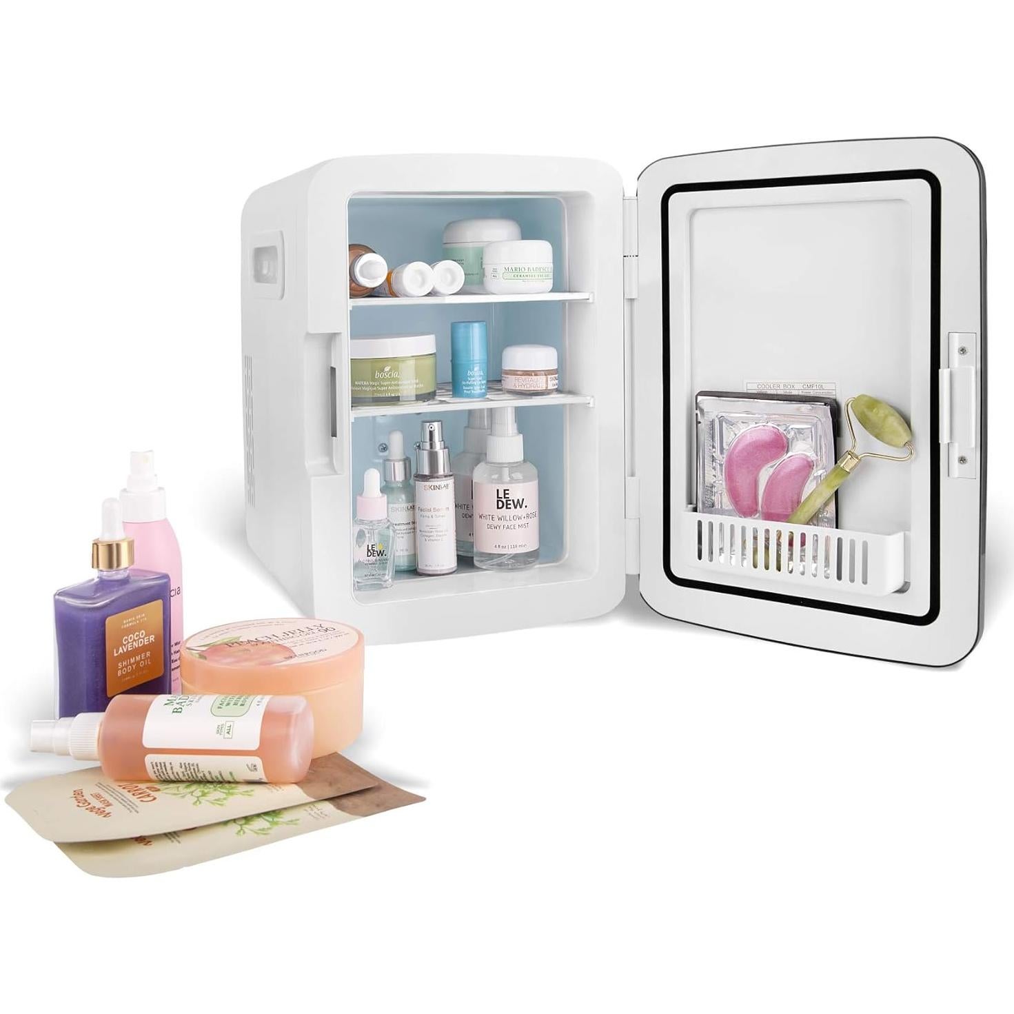 Cooluli Nevera Mini 10L Blanca - Enfriador y Calentador