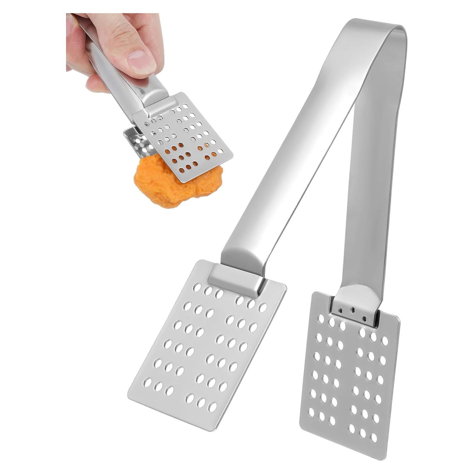 Pinzas de acero inoxidable Ipetboom para exprimir té 14 cm