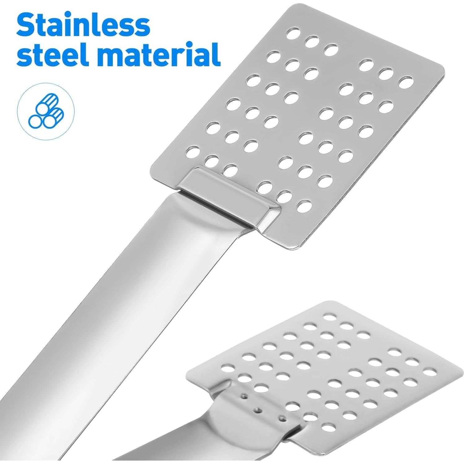 Pinzas de acero inoxidable Ipetboom para exprimir té 14 cm