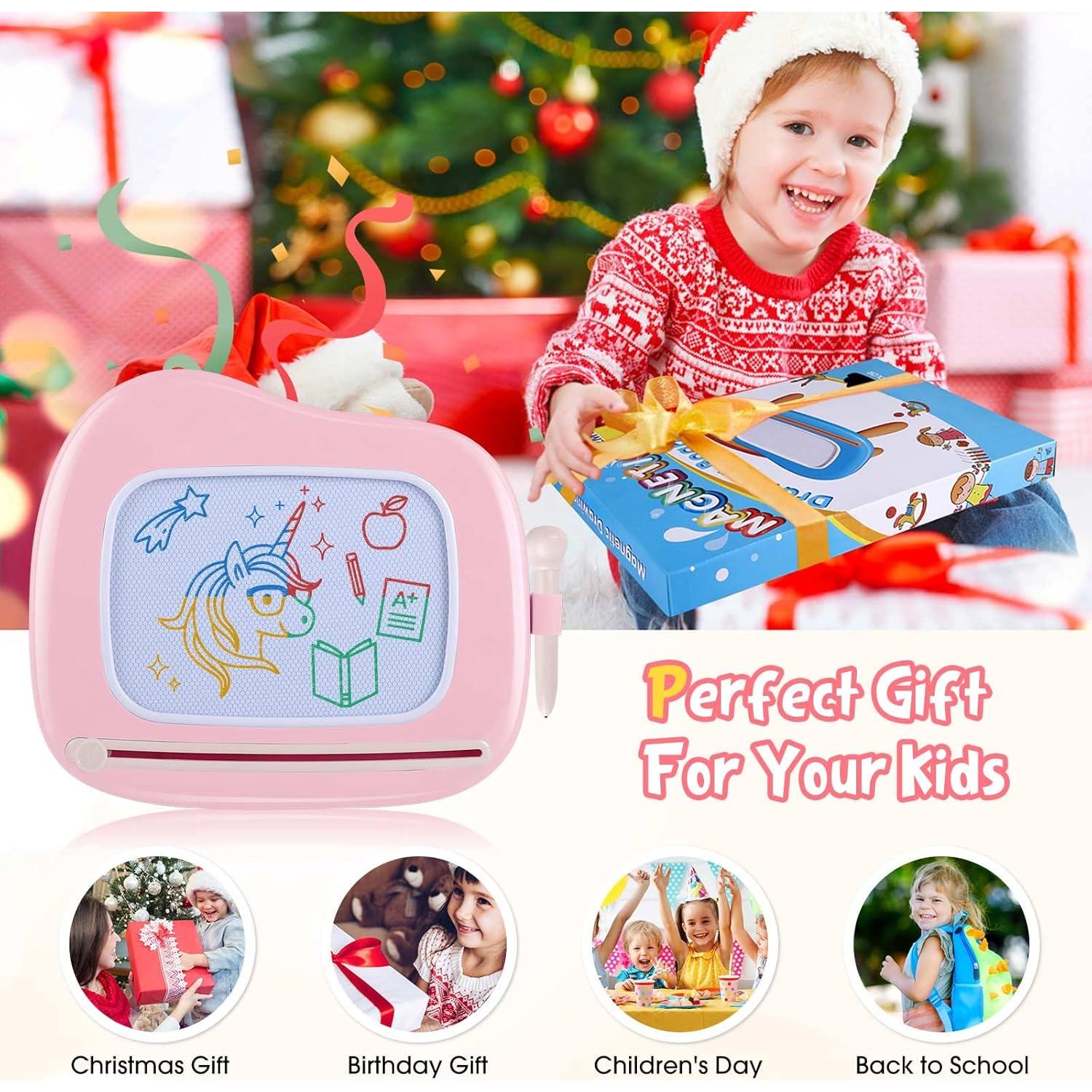 Tablero Magnético de Dibujo Smasiagon Rosa 30.5x26.7cm