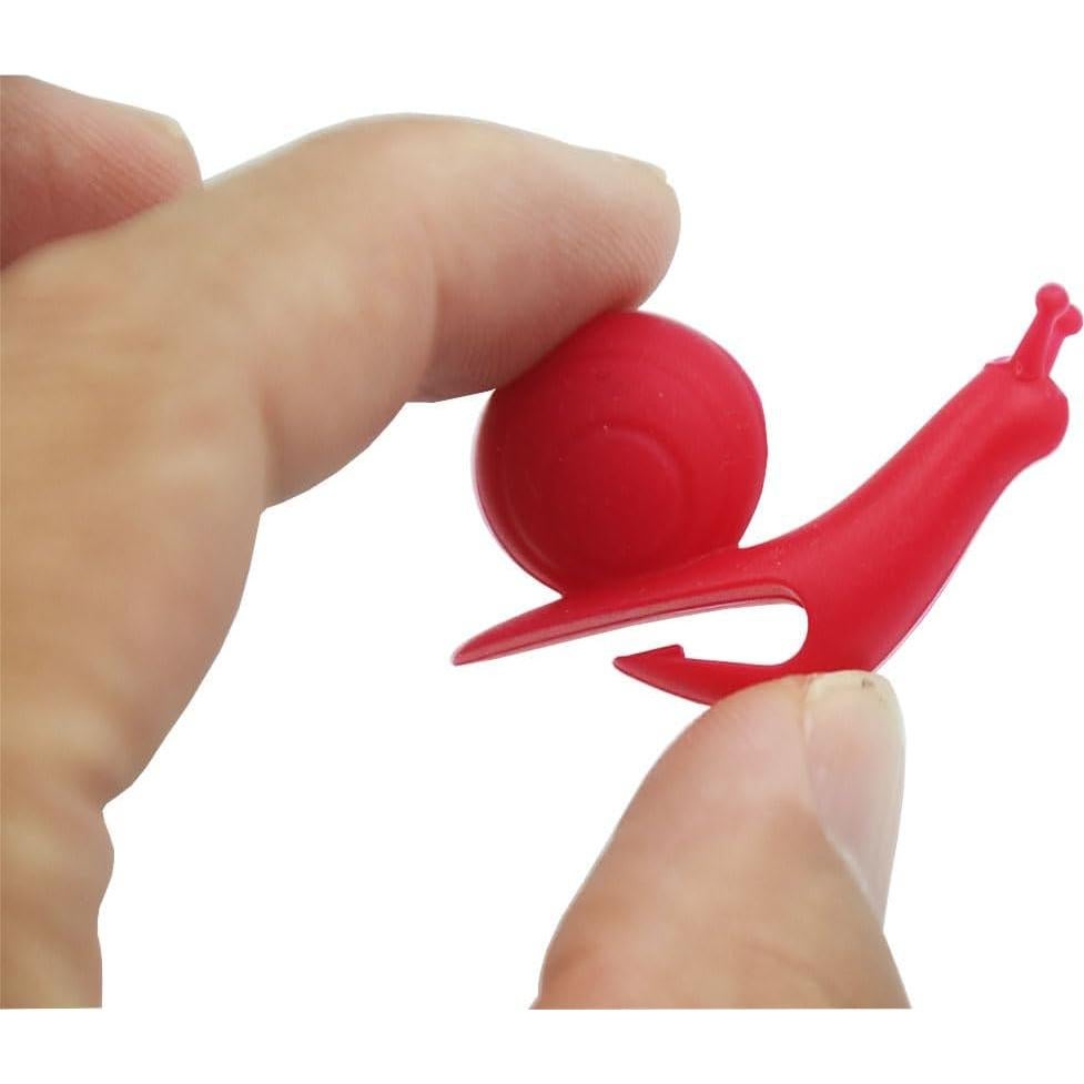 Soporte para Bolsas de Té Colorido Zqzeen - 10 Piezas Silicona