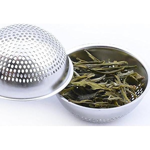 Infusor de Té de Mango Largo Veemoon Acero Inoxidable 2 Pcs