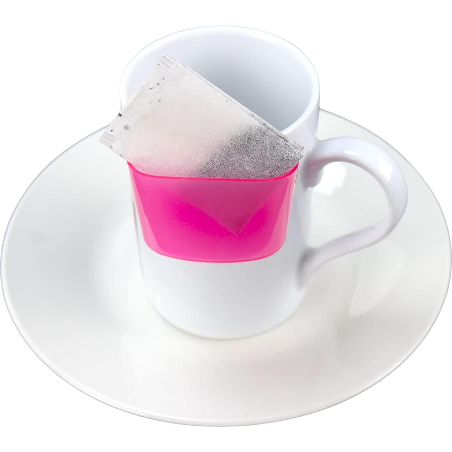 Soporte para Bolsa de Té en Taza Iconikal 4-Pack Multicolor