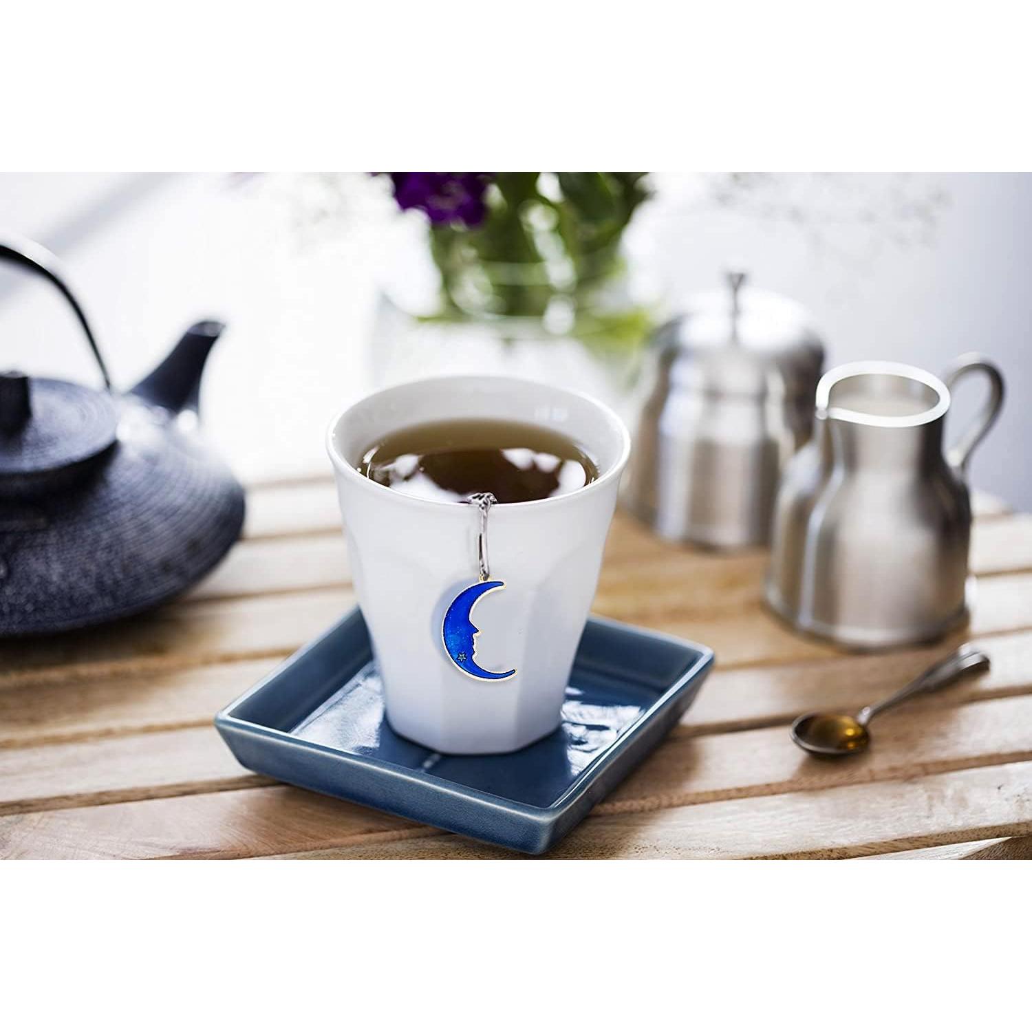 Juego de 2 Infusores de Té NSTaygate con Colgantes Estrella y Luna