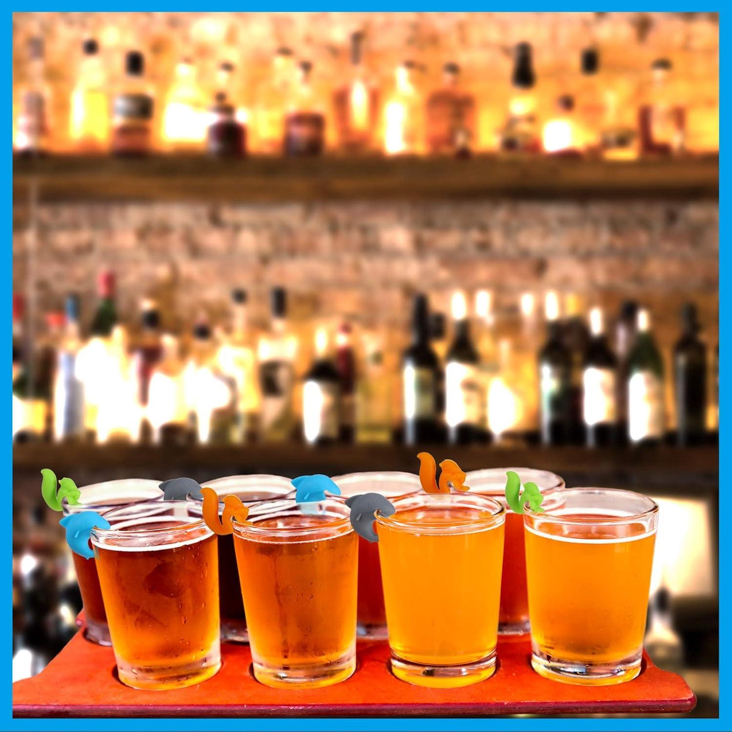 Soportes para Bolsas de Té Boao - 36 Piezas Silicona Colorida