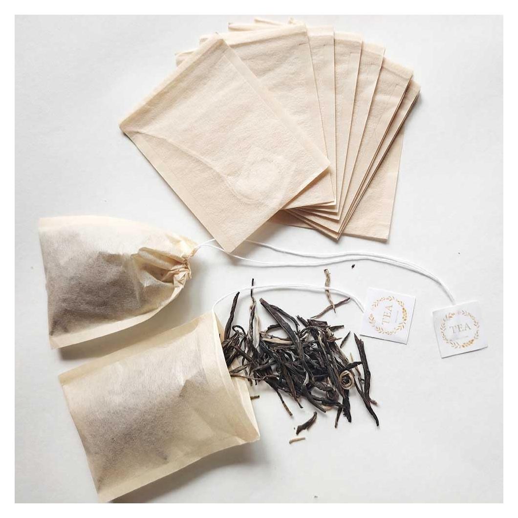 Bolsas de Té Desechables Insiswiner 100 Unidades 11.94x9.91cm