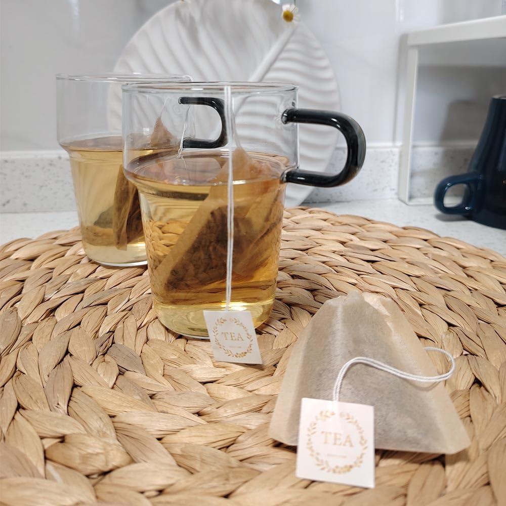 Bolsas de Té Desechables Insiswiner 100 Unidades 11.94x9.91cm