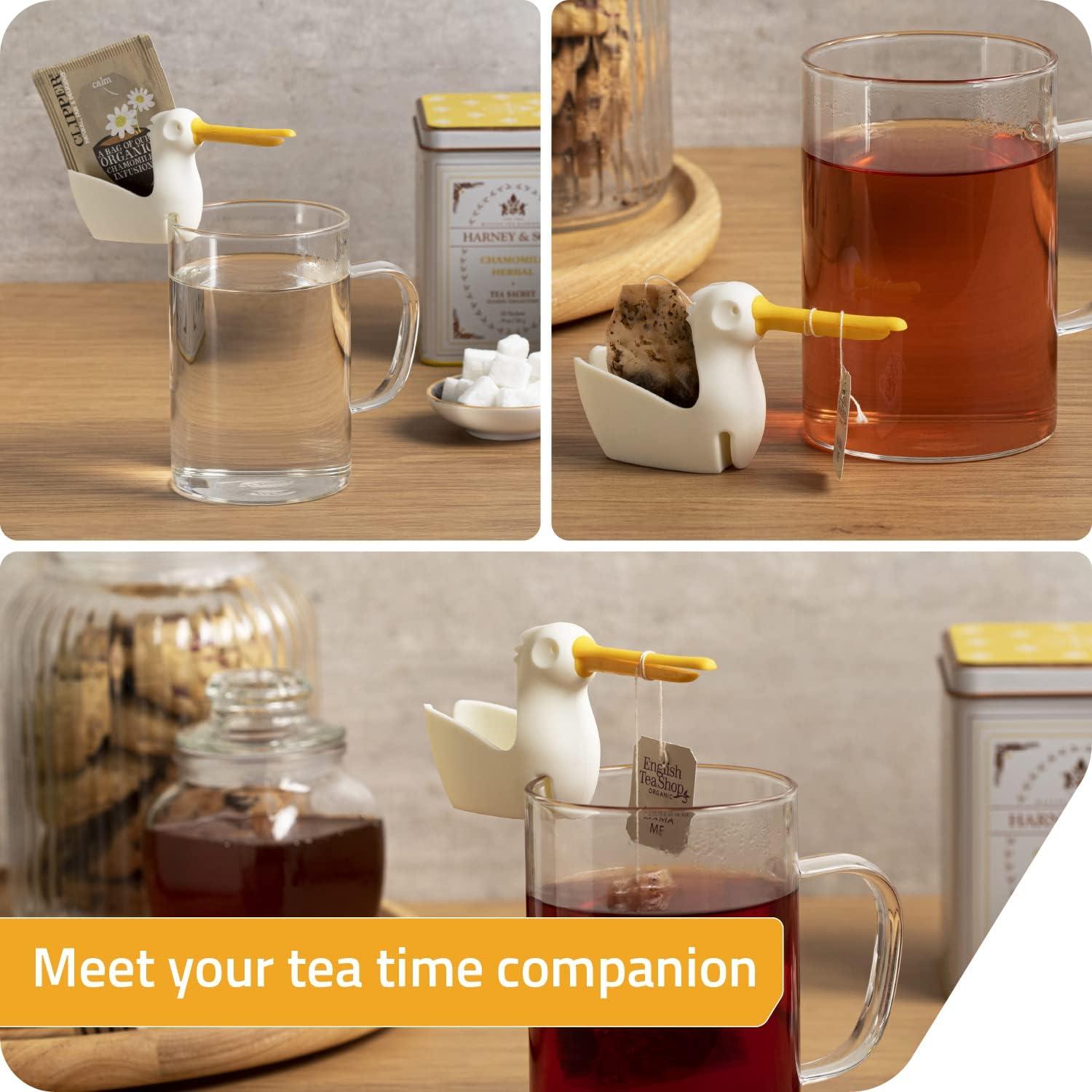 Soporte para Bolsitas de Té Peleg Design Pelicup - Silicona