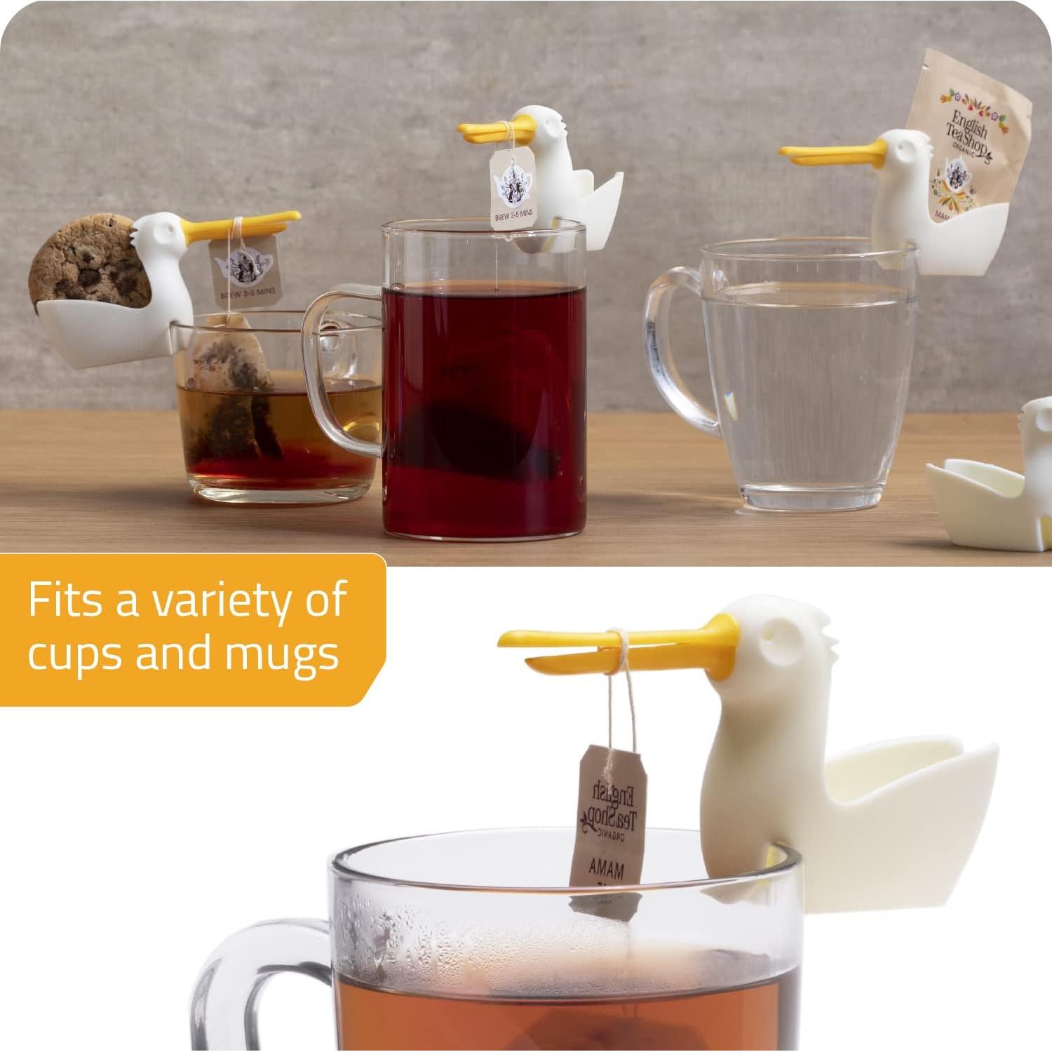 Soporte para Bolsitas de Té Peleg Design Pelicup - Silicona