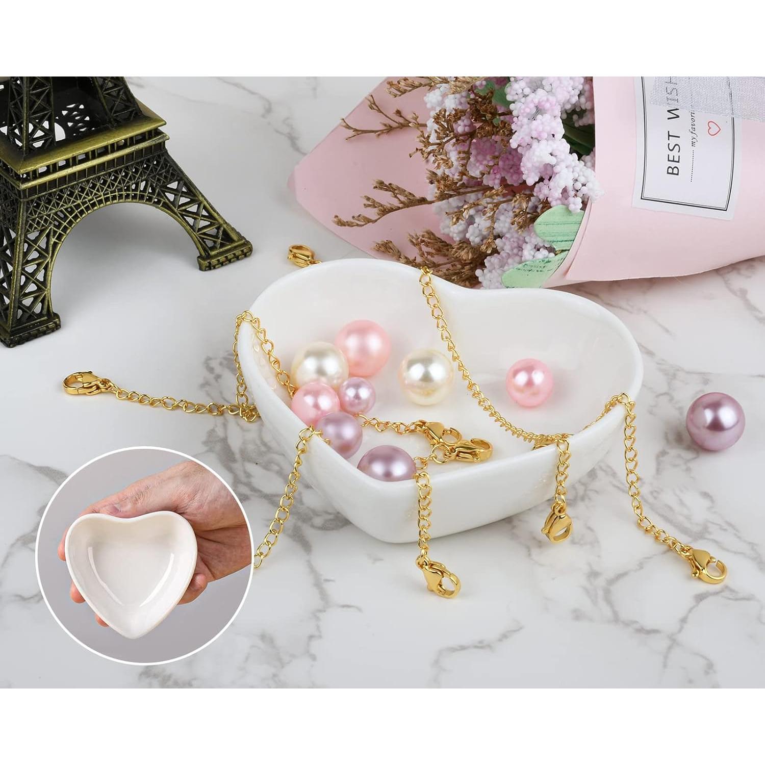 Platos de Cerámica Corazón DS. Estilo Distintivo - 4 Piezas