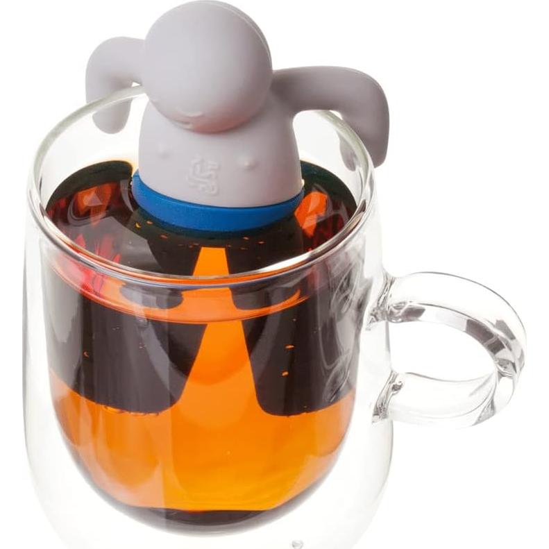 Infusor de Té de Silicona DecorChiq en Forma de Hombre Azul