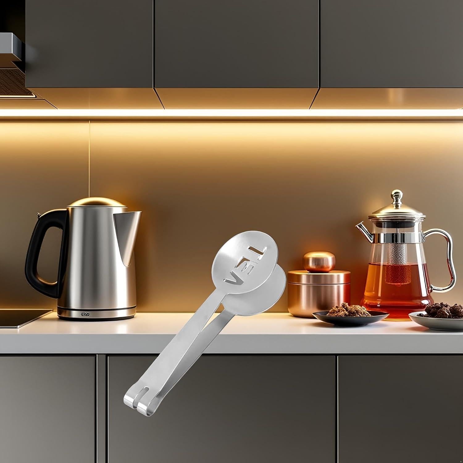 Exprimidor de Bolsa de Té Labriciyon Acero Inoxidable 12.3cm