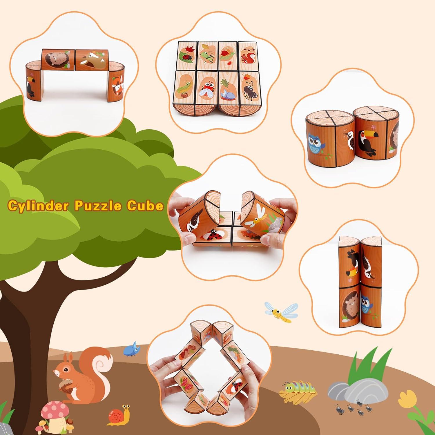 Juego de Cubos Mágicos Yoshimoto 3 Temas para Niños y Adultos