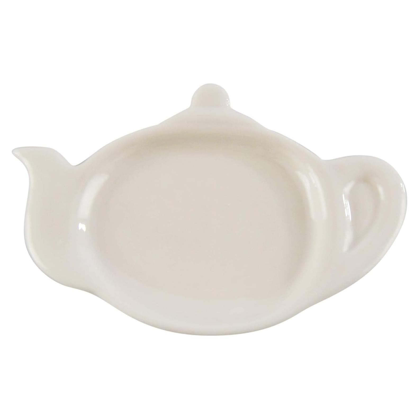 Soporte para Cucharas de Té HOME-X Cerámica Blanca 12.7 cm