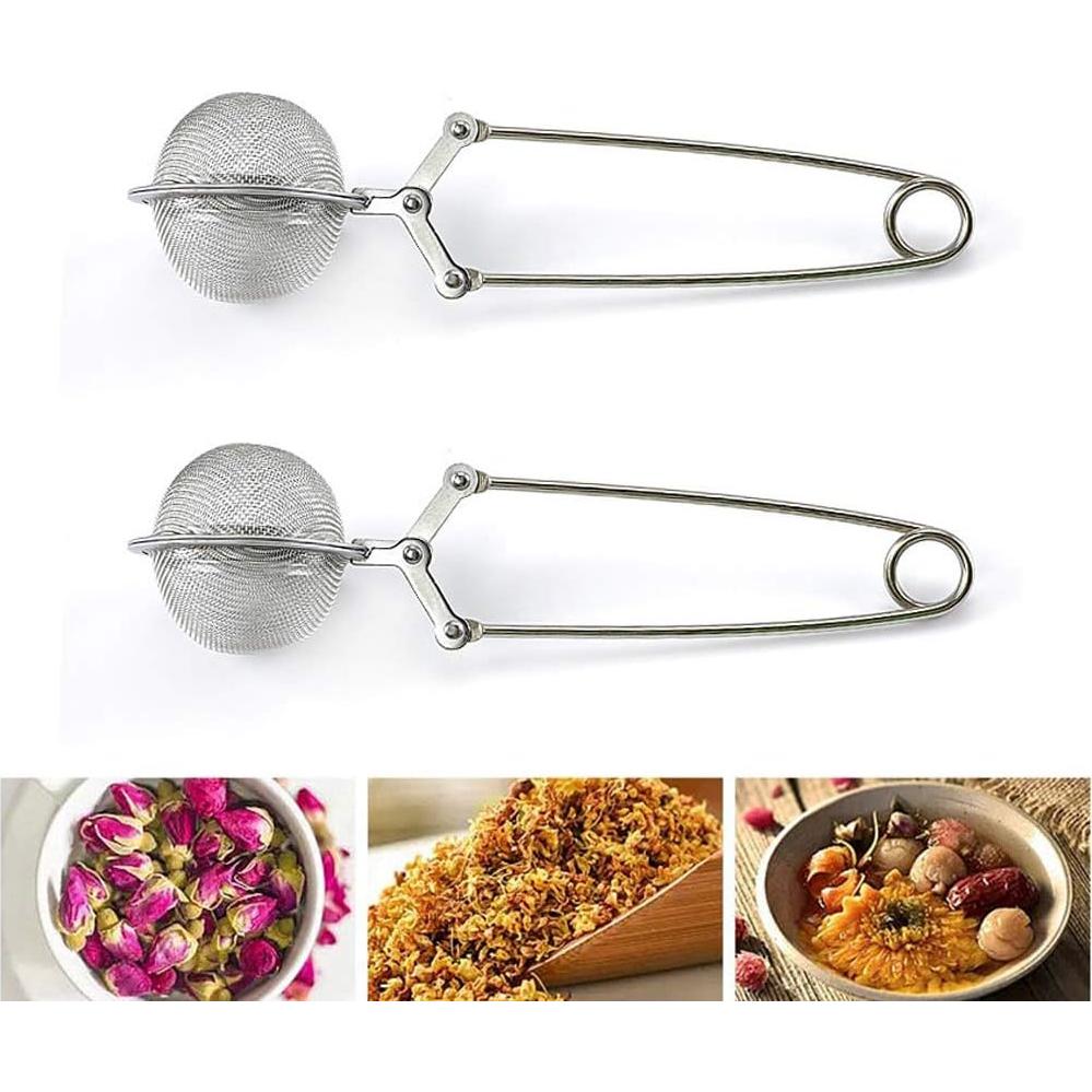 Infusores de Té de Acero Inoxidable Traderplus - 2 Unidades