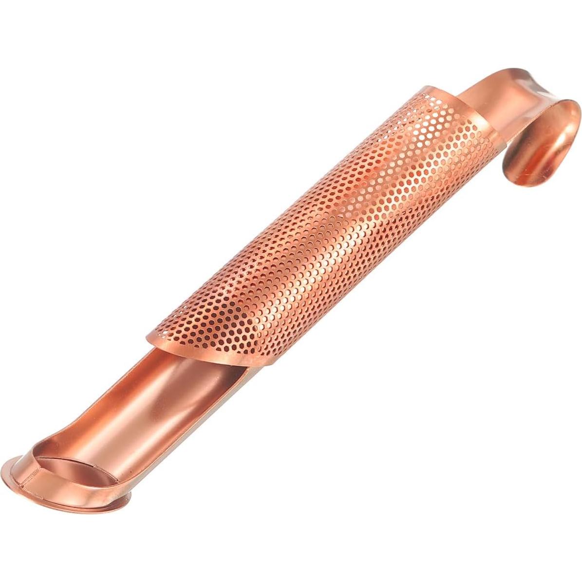 Infusor de Té de Acero Inoxidable uxcell Oro Rosa 146mm