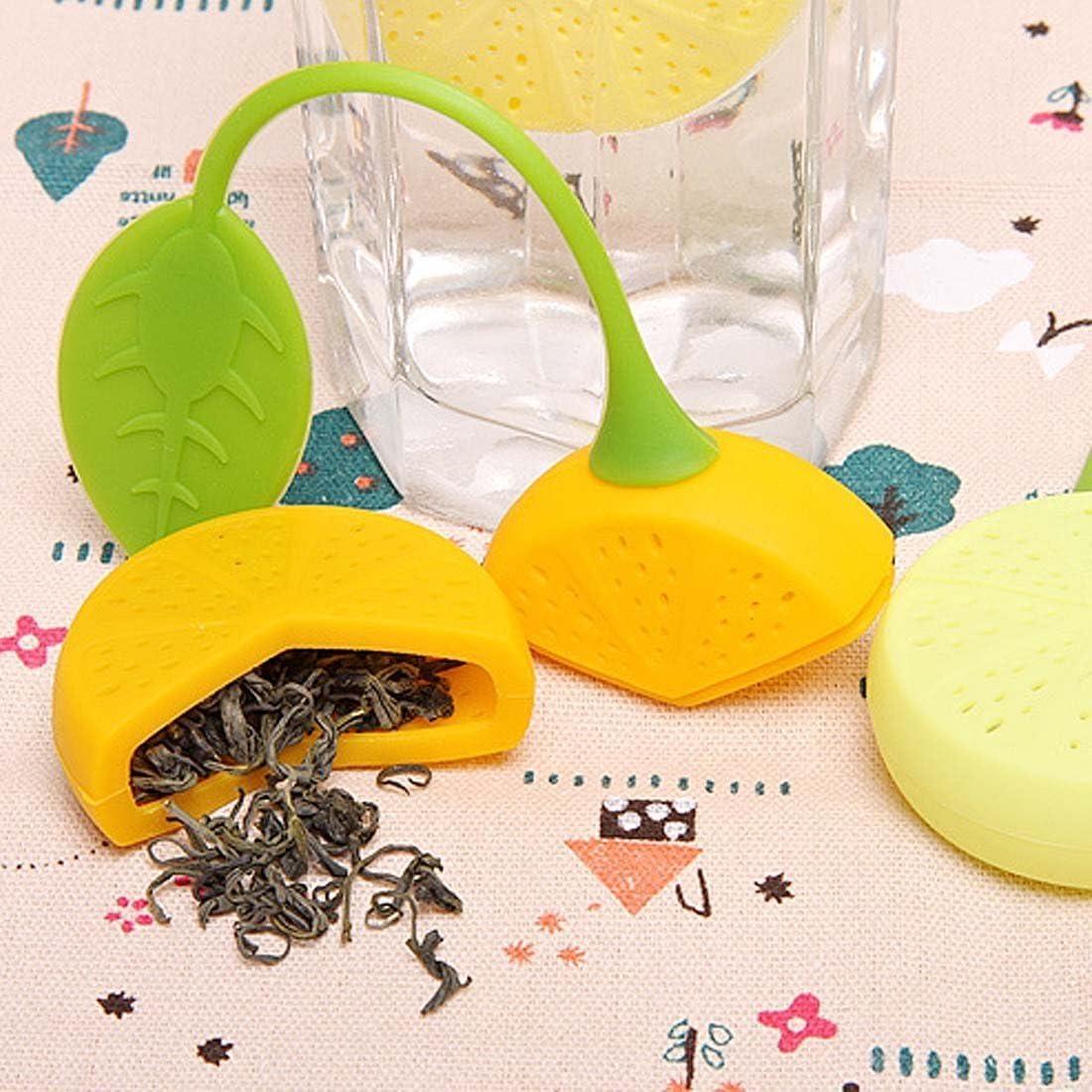 Infusores de Té de Silicona Naranqa - 4 Formas de Fruta