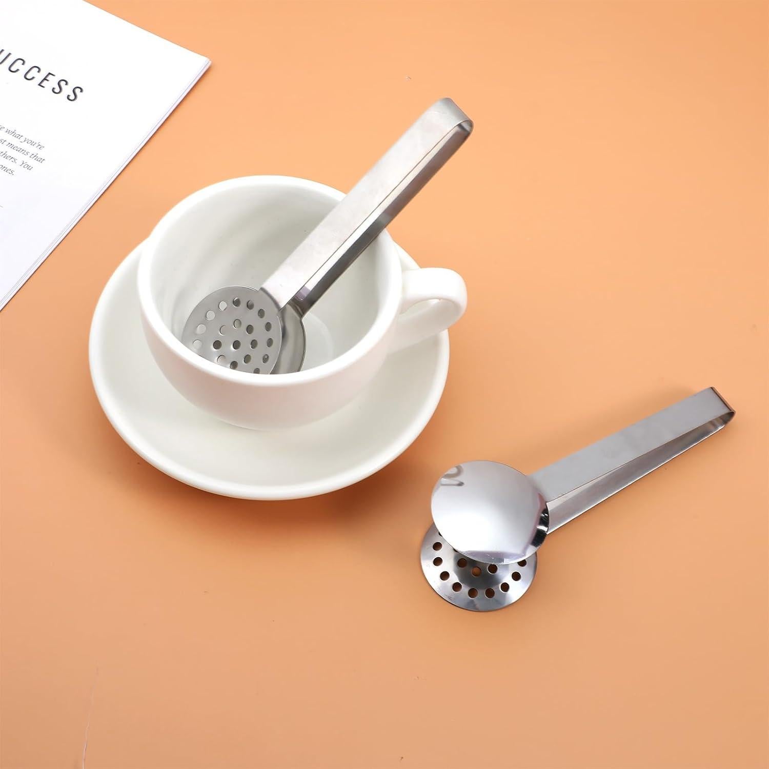 Exprimidor de Bolsa de Té Redondo Teaaha Acero Inoxidable 2 Pcs