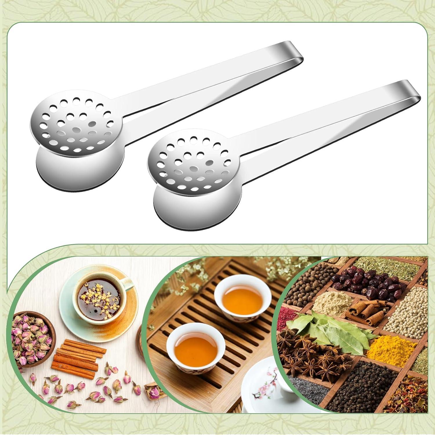 Exprimidor de Bolsa de Té Redondo Teaaha Acero Inoxidable 2 Pcs