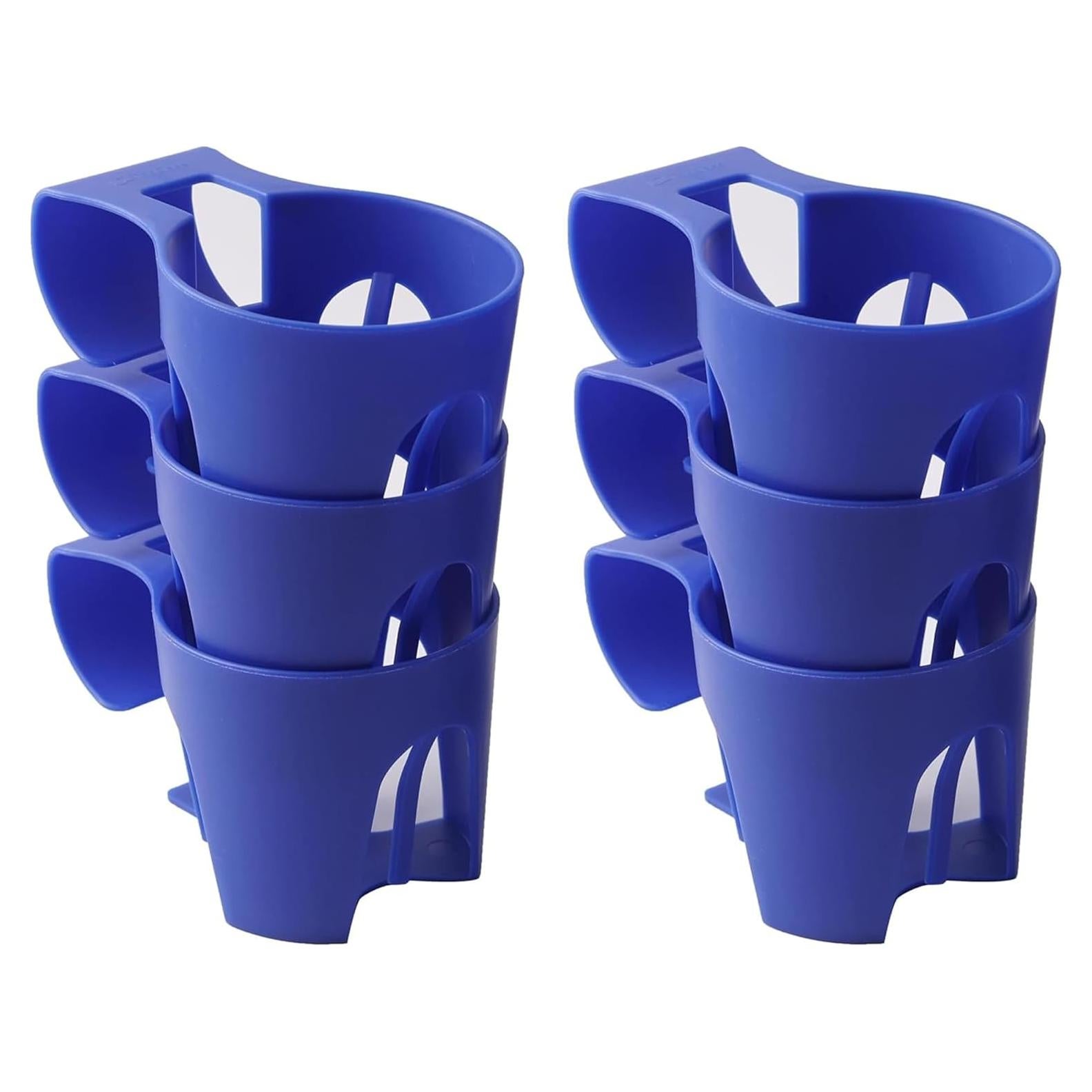 Soportes para vasos TonGass para piscinas elevadas - Azul