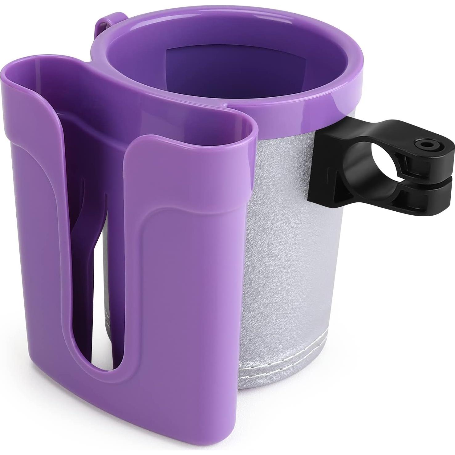 Soporte para Taza de Bicicleta Accmor 3 en 1 Gris Púrpura