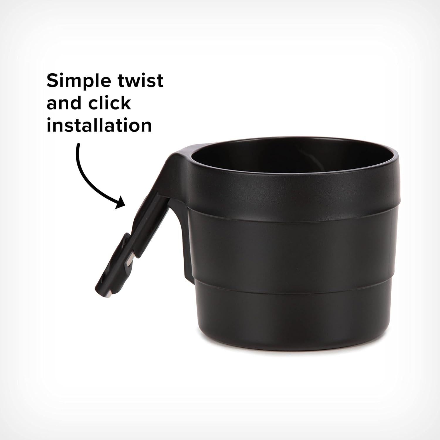 Soportes para Tazas Diono XL - Paquete de 2 - Negro