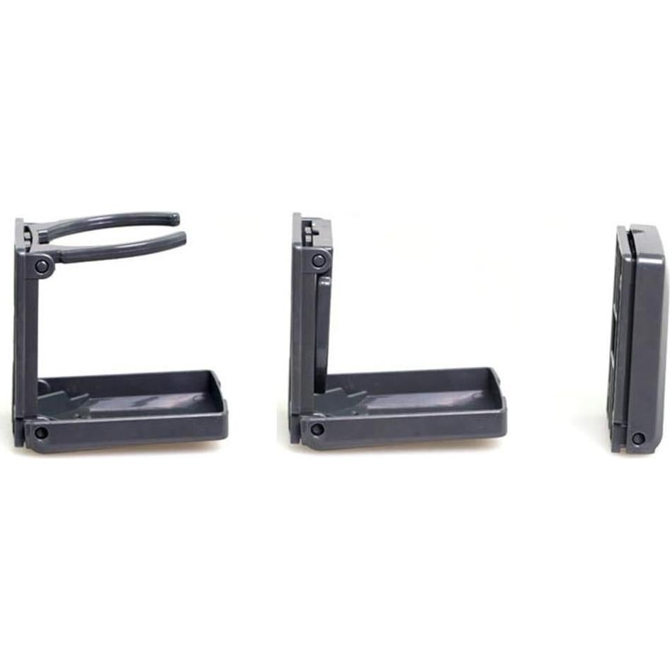 Soporte de Bebida Plegable WedFeir 2PCS Ajustable Negro