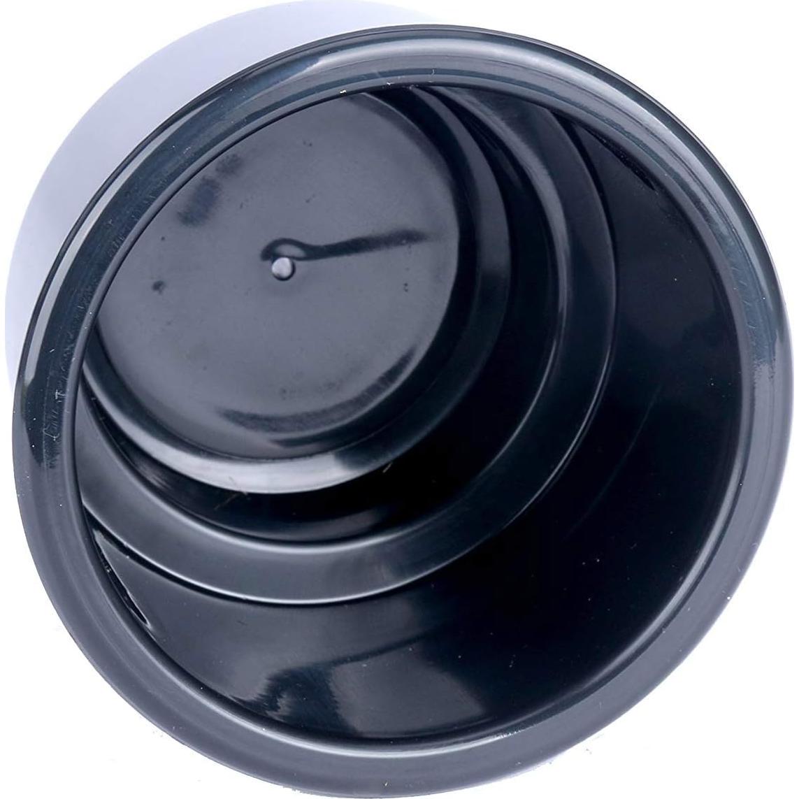 Juego de 5 Portavasos Empotrados Amarine Made con Drenaje - Negro